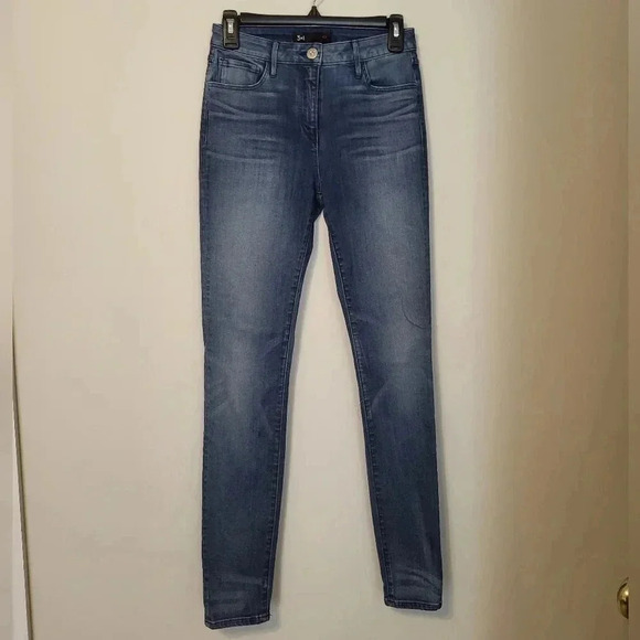 3x1 W3 Made Here High Rise Slim Skinny Jeans(26) - Picture 8 of 10